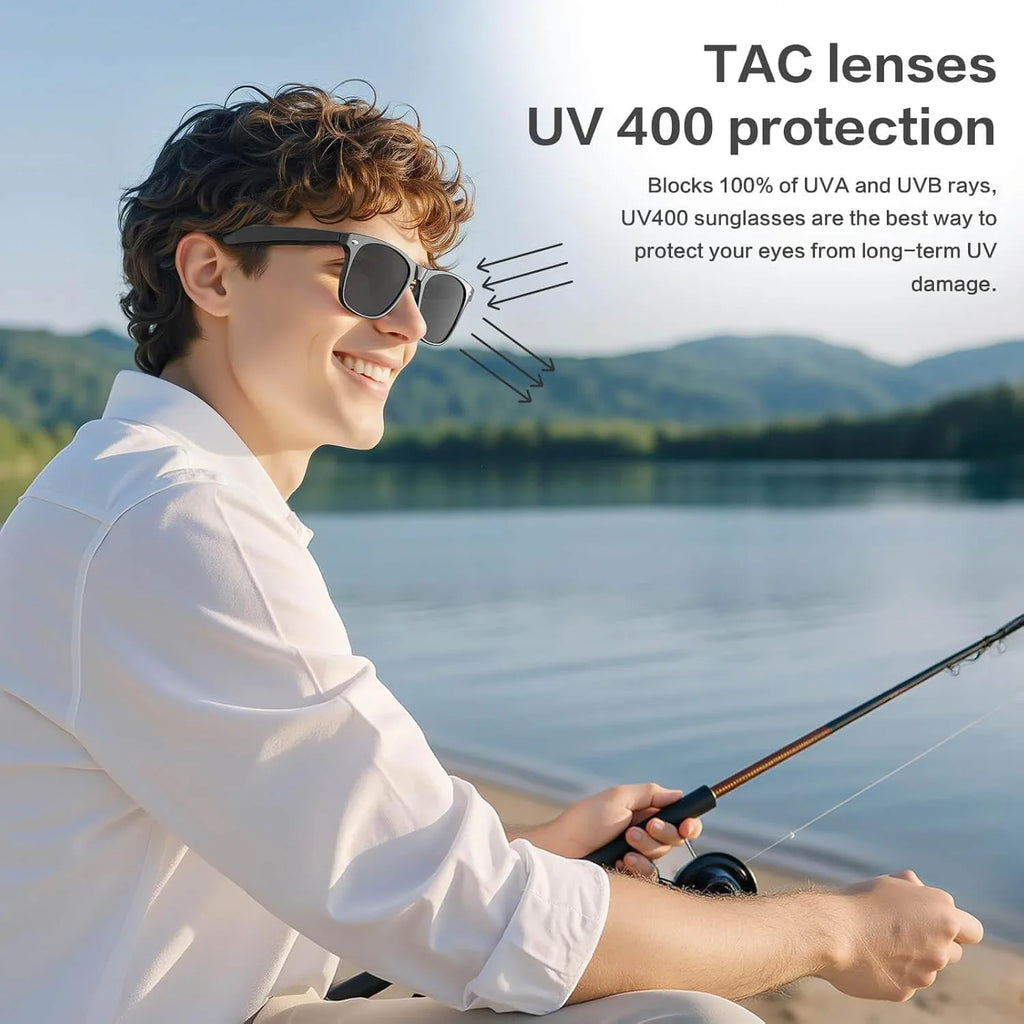 New 800W Camera AI Glasses Men Color-Changing Smart Translation Glasses Photo Video Recording Waterproof Call Smart Sunglasses